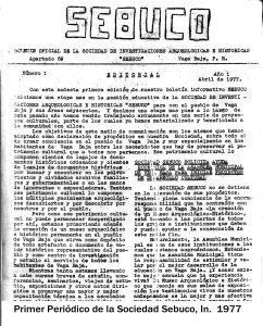 0073 Arq Primer Periódico Sociedad Sebuco, Inc 1977