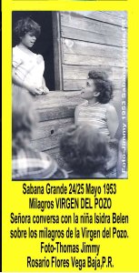 AVSG 19 Actividad Niña conversa Milagros Virgen 1953