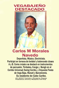 Carlos M Morales Navedo, Musico Plenero