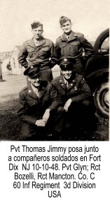 de Jimmy 113-0- Foto Jimmy con otros soldados 1948