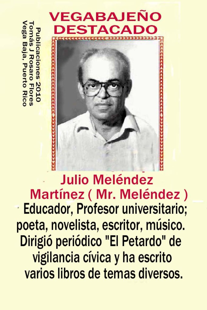 Julio Meléndez Martínez