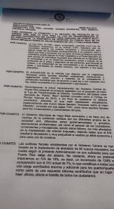 PROYECTO EN OPOSICION AL IVA