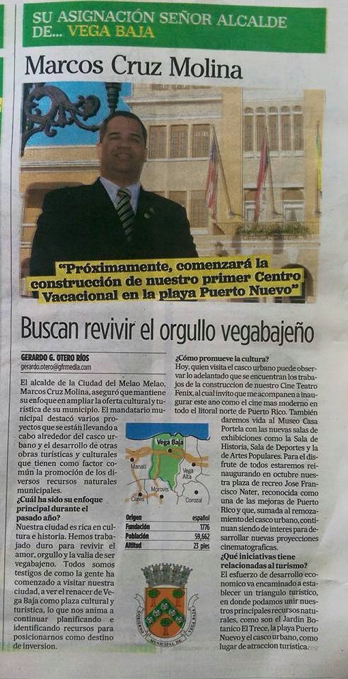 Declaraciones de Marcos Cruz a Primera Hora sobre cultura