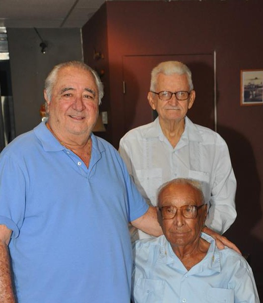 ROBERT RIVERA MANEL PORTELA Y MANOLO SANABRIA