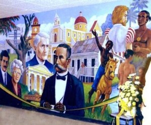 TJRF MURAL HISTORICO DE VEGA BAJA TEATRO AMERICA