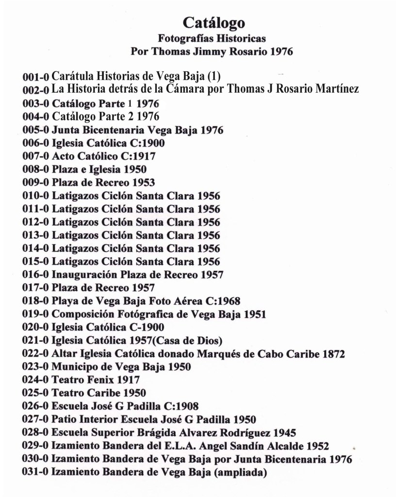 003-0 Catálogo Fotos Históricas Pag1