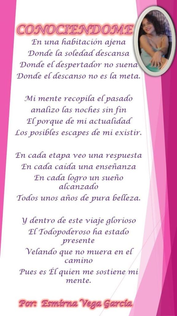 SMYRNA VEGA CONOCIENDOME