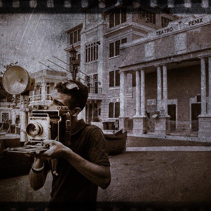 EDGAR FREYTES CON SPEED GRAPHIC