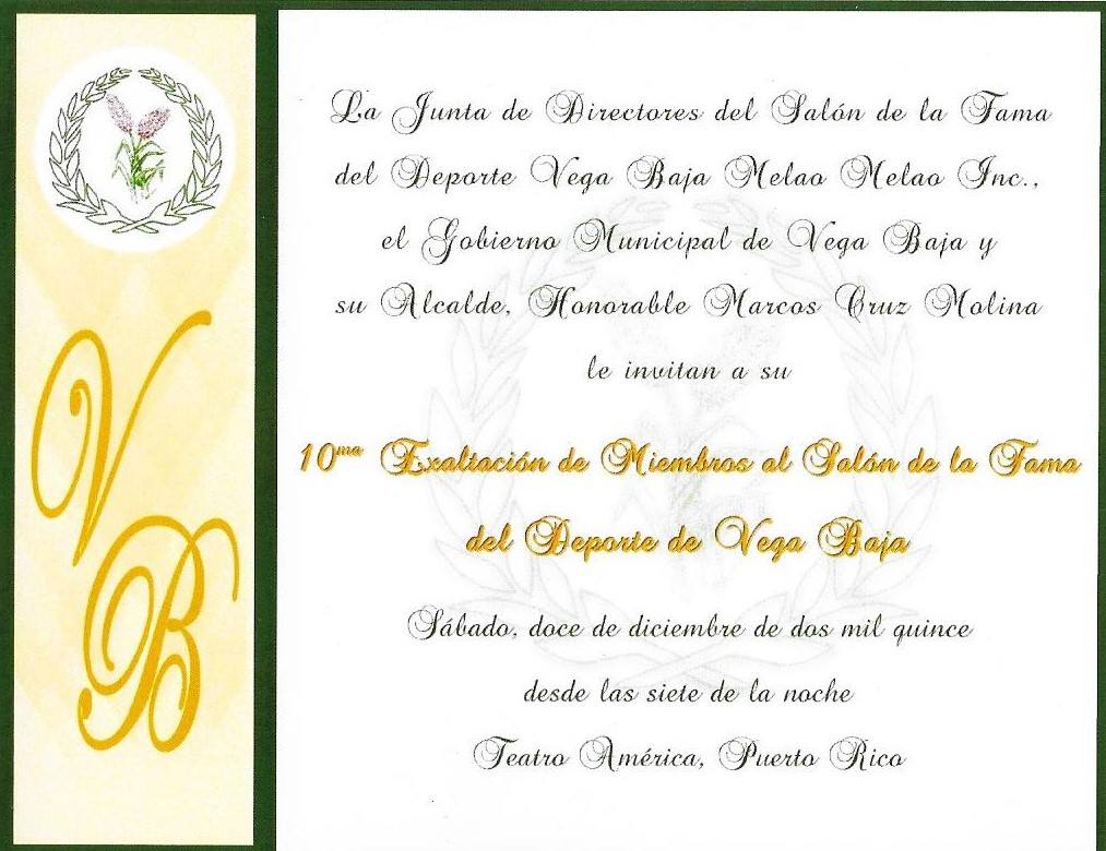Invitacion a Decima Exaltacion