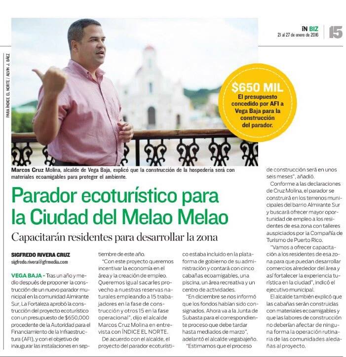 PARADOR ECOTURISTICO PARA ELAO MELAO