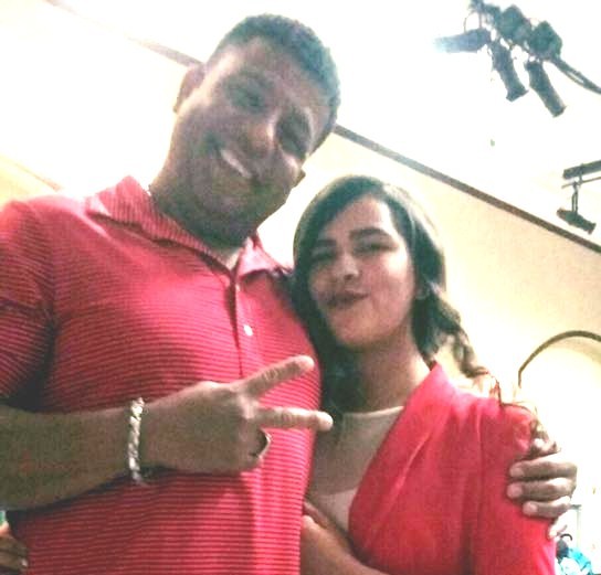 Rafael Martinez Piro e hija